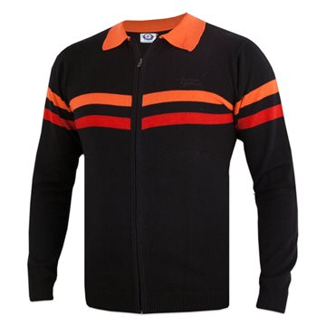 Agrandir l'image de Madcap England - Mavers Retro Mod Zip Cardigan - Black Image de Madcap England - Mavers Retro Mod Zip Cardigan - Black