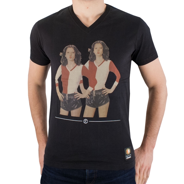 Image de Copa Football - T-shirt Feyenoord Babes - Noir