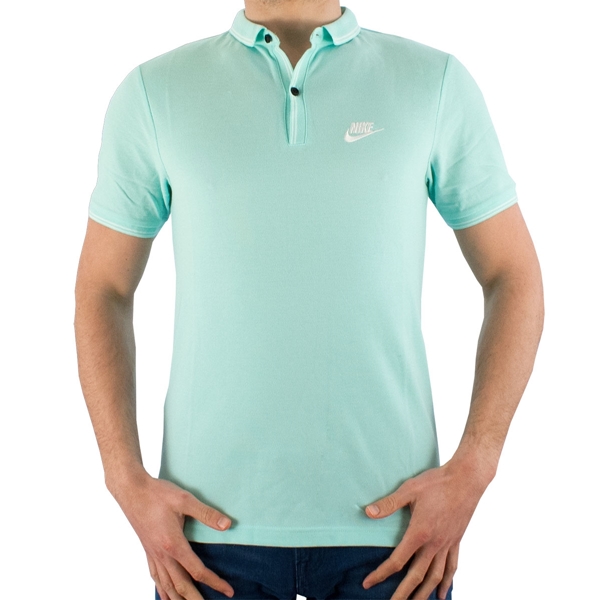 Image de Nike Sportswear - Polo slim fit Grand Slam League - Bleu clair