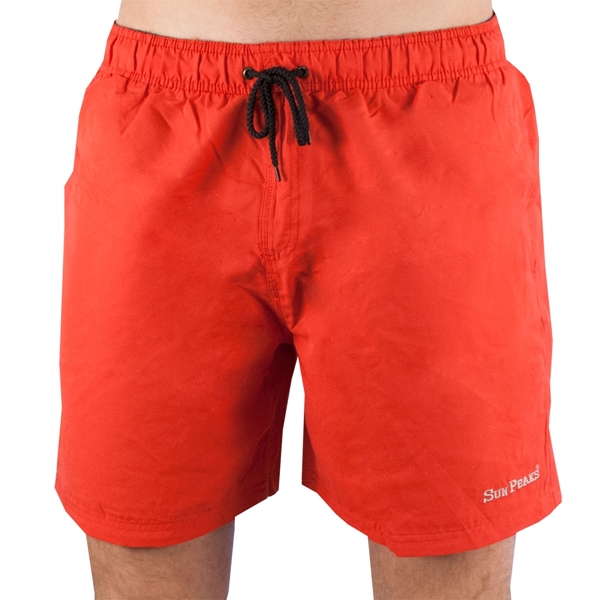 Image de Sun Peaks - Short de bain Palm - Rouge