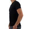 Image de Puma - Basic 2P V-Neck T-Shirt - Black