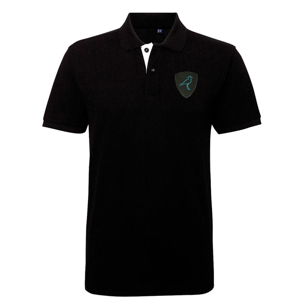 Image de Rugby Vintage - Polo Uruguay années 1960 - Noir/Blanc