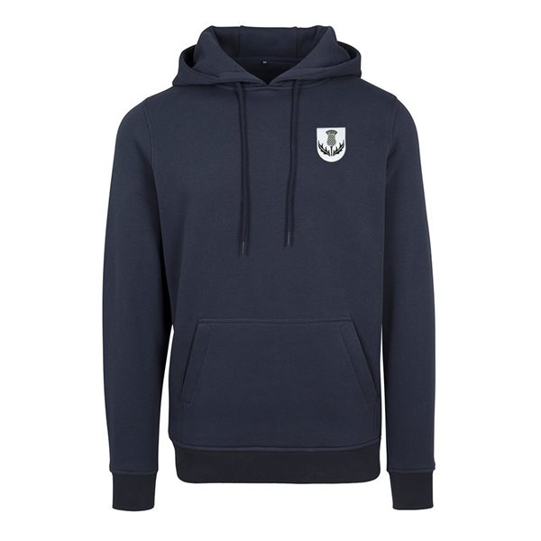 Image de Rugby Vintage- Sweat A Capuche Ecosse - Bleu Marine