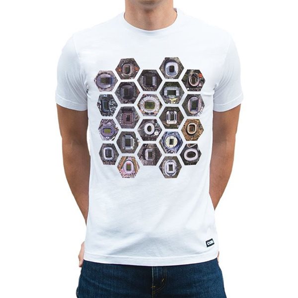 Image de Copa Football - T-shirt Hexagon  Stadium - Blanc