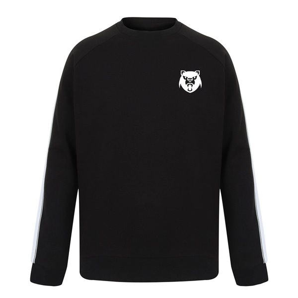 Image de Rugby Vintage- Sweatshirt Bears la russie - Noir