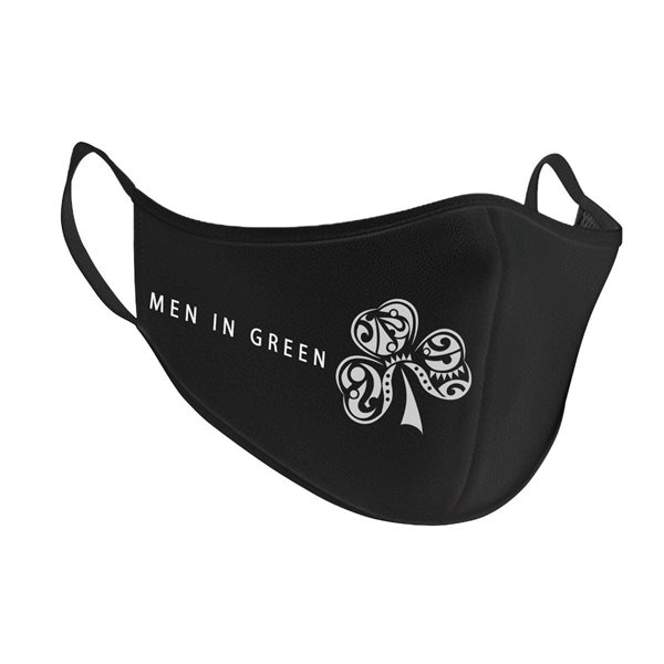 Rugby Vintage - Ireland Face Mask - Black