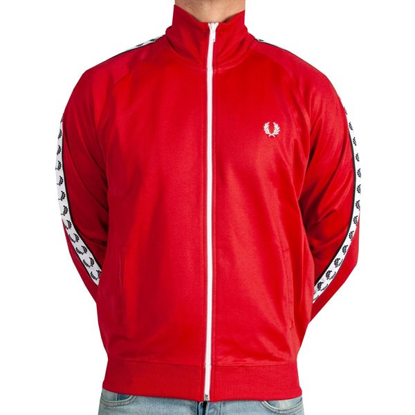 Fred Perry - Taped Track Jacket - Blood