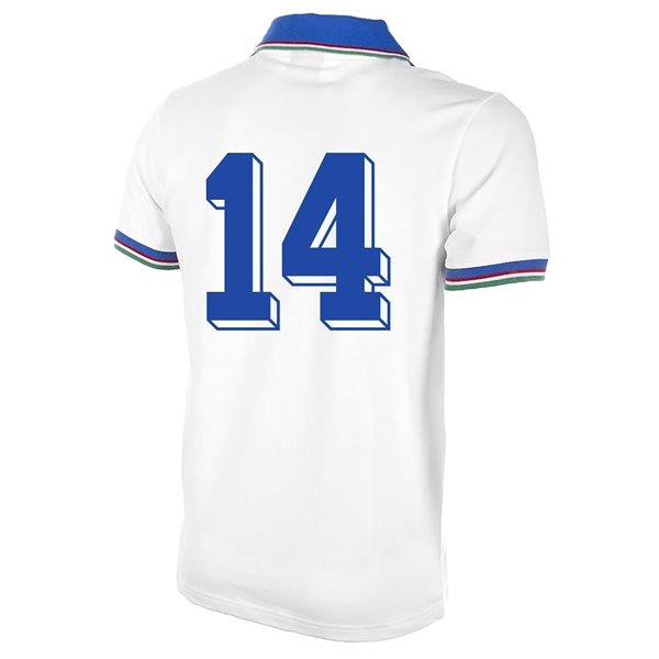 COPA Football - Italy Away Retro Shirt WC 1982 + 14