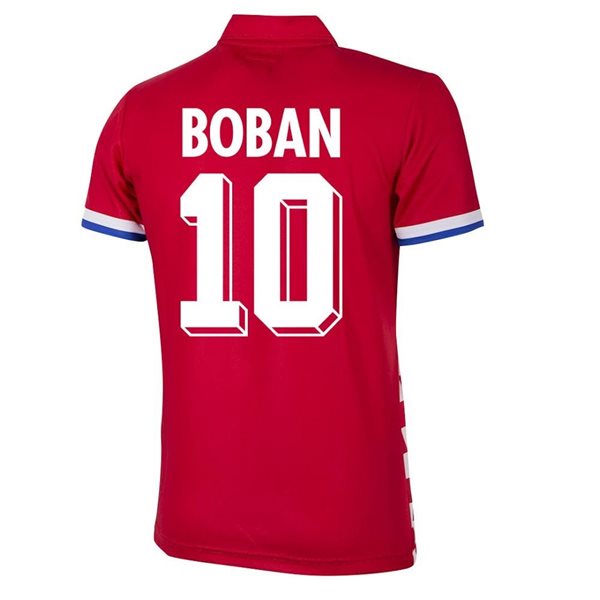 Croatia Retro Football Shirt 1992 + Boban 10