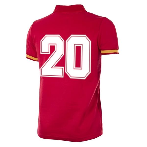 Spain Retro Football Shirt 1988 + Number 20 (Míchel)