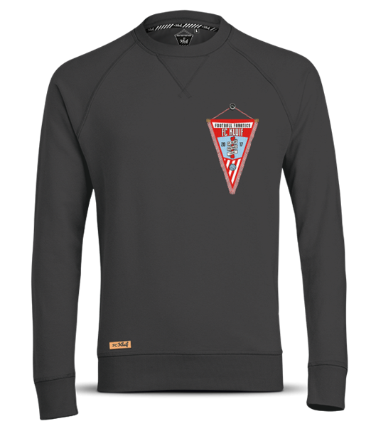FC Kluif - Pennant Sweater - Antraciet