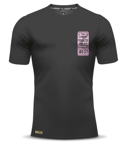 FC Kluif - Ticket T-Shirt - Anthracite/ Purple