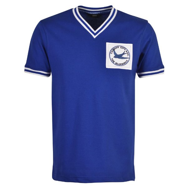 Cardiff City 1959 - 1960 Retro Football Shirt
