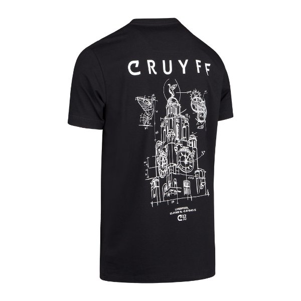 Cruyff - City Pack Liverpool T-Shirt - Zwart 
