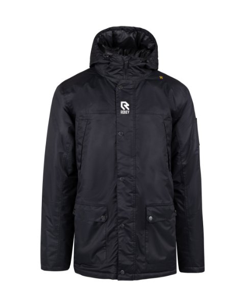 Robey - Crossbar Parka Jas - Zwart