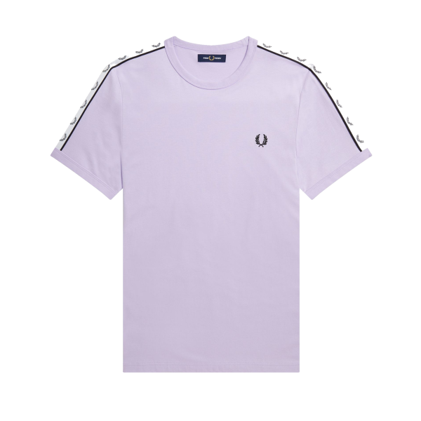 Fred Perry - Taped Ringer T-Shirt - Lilac Soul
