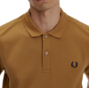 Fred Perry - Plain Polo Shirt - Dark Caramel