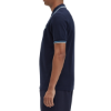 Fred Perry - Twin Tipped Polo Shirt - Navy/ Soft Blue/ Silver Blue