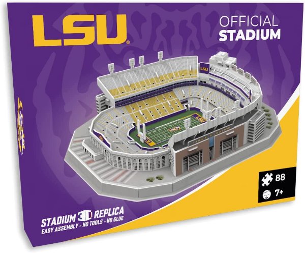 LSU Tiger Stadium - 3D Puzzle