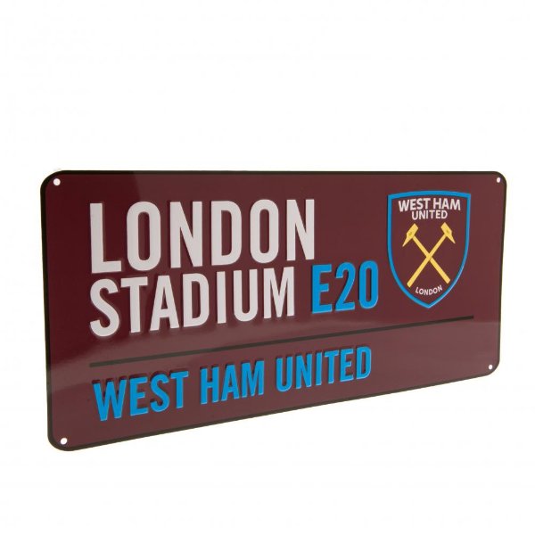 West Ham United FC Street Sign