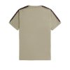 Fred Perry - Contrast Tape Ringer T-Shirt - Warm Grey