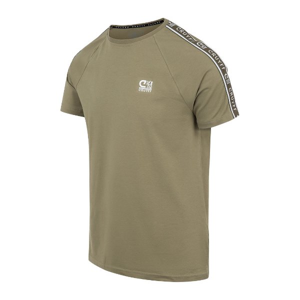 Cruyff Sports - Xicota Taped T-Shirt - Olive