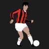 Image de FC Eleven - T-shirt Il Capitano Maldini - Noir