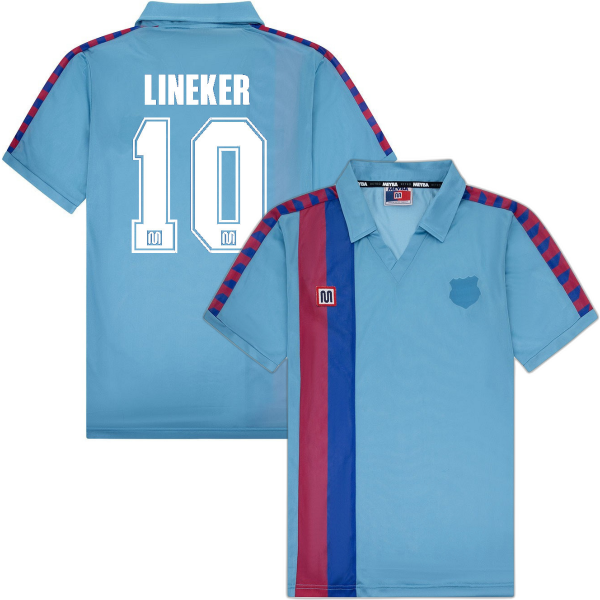 Meyba - Barcelona Retro Shirt Uit 1988-1989 + Lineker 10