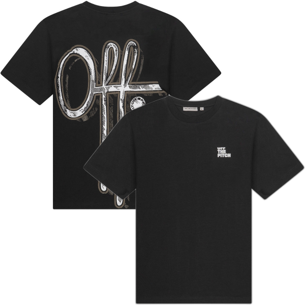 Image de Off The Pitch - T-Shirt Regular Fit Landscape - Noir