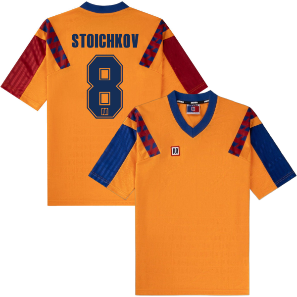 Meyba - FC Barcelona Football Shirt Away 1991-1992 + Stoichkov 8