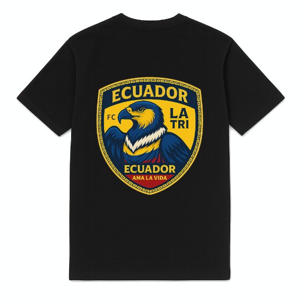FC Eleven Ecuador La Tri T-Shirt - Black