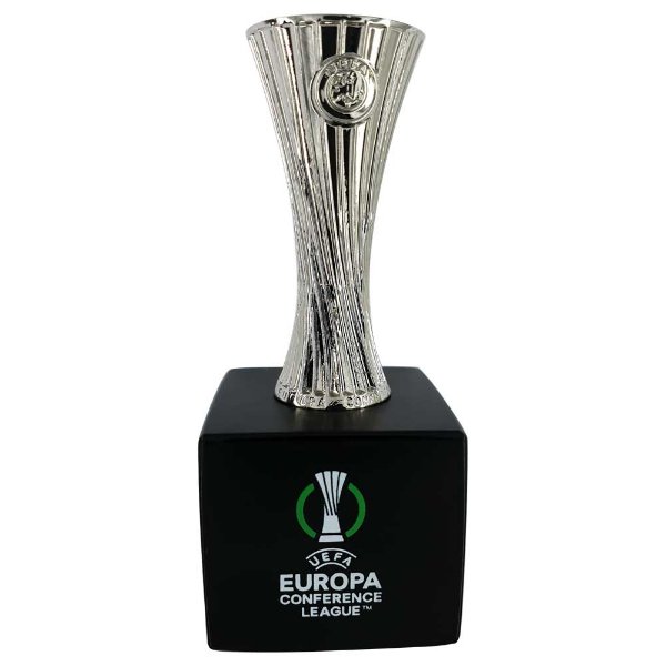 UEFA Conference League Trofee Replica op Display Stand (4,5 cm)