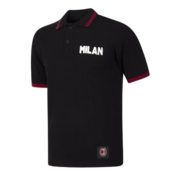 AC Milan Embroidery Polo Shirt 1960's